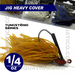 COYOTE JIG HEAVY COVER 1/4 OZ COR PUMPKIN