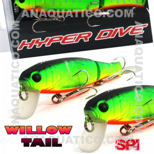 SPI WILLOW TAIL FLOAT. 11CM  / 15GR MATTE CHART TIGER