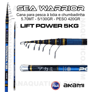 CANA AKAMI SEA WARRIOR 5.70MT - 5 / 130GR