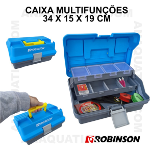 CAIXA ROBINSON MULTIFUNÇÕES 34 X 15 X 18 CM