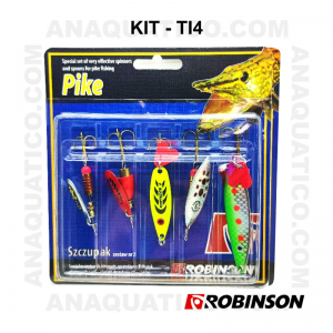 KIT  SPINNERS / SPOONS PI4 - 5 PCS