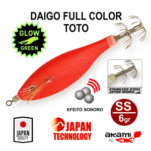 DAIGO FULL COLOR TOTO AKAMI SS - 6CM / 6GR  - COR DGR
