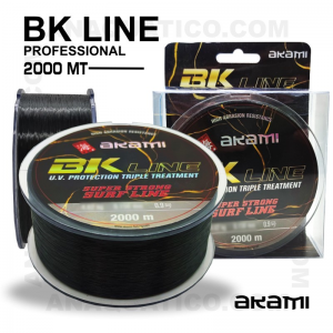 LINHA AKAMI BK LINE PROFESSIONAL 0,204mm / 7,65kg / 2000Mt