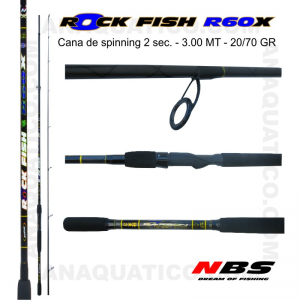 CANA NBS ROCK FISH R60X 3.00MT - 20/70GR