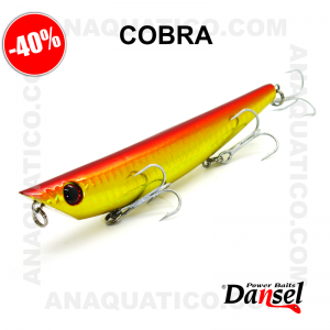 AMOSTRA DANSEL COBRA 12.5CM / 19GR SUPERFÍCIE A28