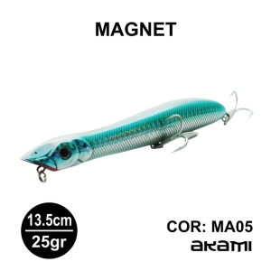 AMOSTRA AKAMI  MAGNET 100 10CM / 11GR  TOP WATER MA05