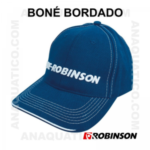 BONÉ VDE ROBINSON BORDADO COR AZUL