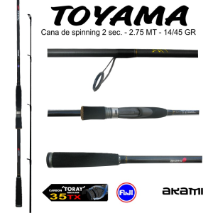 CANA AKAMI TOYAMA 2.75MT - 14/45GR
