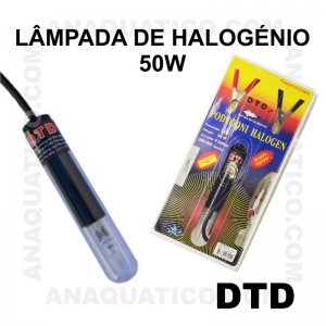 LAMPADA DE HALOGÊNIO DTD 50W - COR BRANCA