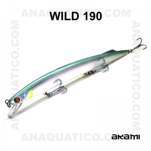 AMOSTRA AKAMI WILD 19CM / 34GR SLOW SINKING STM