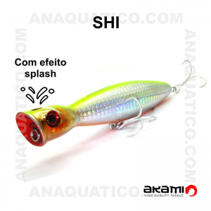 AMOSTRA AKAMI SHI 13CM / 36GR TOP CHARTREUSE HOLO