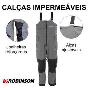 CALÇAS IMPERMEÁVEIS ROBINSON OHIO 10K - XL