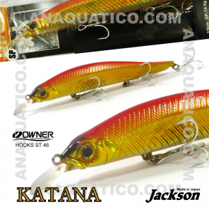 JACKSON KATANA 13CM / 19.5GR SUSPENSA COR LGR