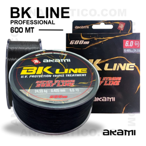 LINHA AKAMI BK LINE PROFESSIONAL 0,260mm / 10,39kg / 600Mt