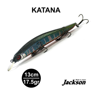 JACKSON KATANA 13CM / 17.5GR  FLUTUANTE COR WASAGI