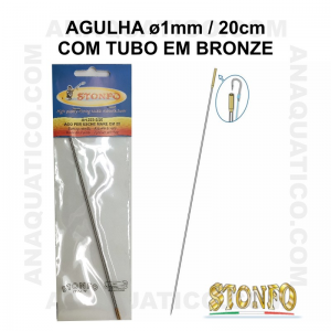 AGULHA STONFO EM INOX  ø1.0mm / 20cm - 2 PCS.