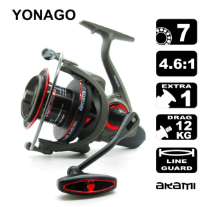 CARRETO AKAMI YONAGO BB 7 / Drag 12Kg / R 4.6:1