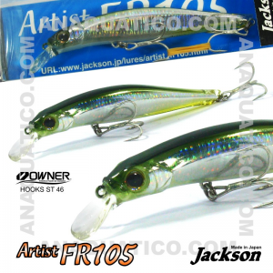JACKSON ARTIS FR105 - 10.5CM / 15GR  AFUNDA LENTO COR SSS