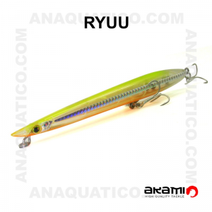 AMOSTRA AKAMI RYUU 18CM / 31GR TOP WATER LEMON