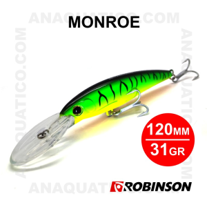 AMOSTRA ROBINSON MONROE 12CM / 31GR FLUTUANTE FT