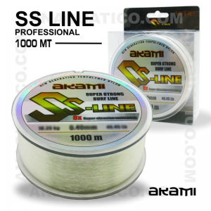 LINHA AKAMI SS LINE WHITE PROFESSIONAL  0,30mm / 10,15kg / 1000 Mt