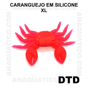 CARANGUEJO EM SILICONE DTD  - XXL - 13 X 9 CM