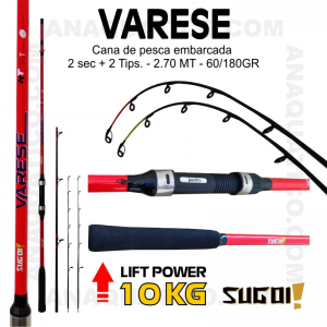 CANA SUGOI VARESE  2.70MT - 2 SEC. - 60/180GR