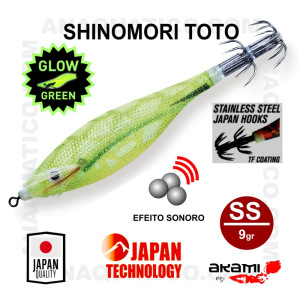 SHINONORI TOTO AKAMI SS - 6CM / 9GR  - COR SHY