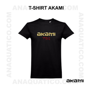 T-SHIRT AKAMI  COR PRETA  - M