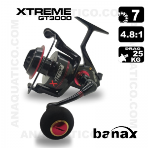 CARRETO BANAX XTREME GT3000  7 BB / Drag 25Kg / R4.8:1
