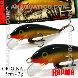 RAPALA ORIGINAL FLOATING 5CM - 3GR COR G