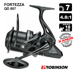 CARRETO ROBINSON FORTEZZA QD 807 BB 7 / Drag 18Kg / R 4.8:1
