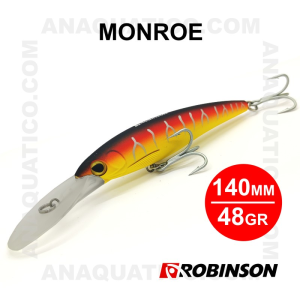AMOSTRA ROBINSON MONROE 14CM / 48GR FLUTUANTE R-FT