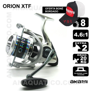 CARRETO AKAMI ORION XTF BB 8 / Drag 20Kg / R 4.6:1