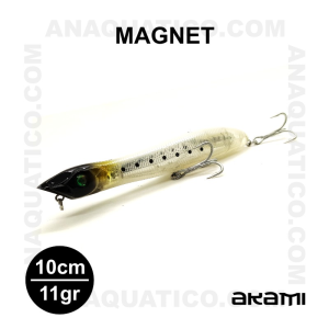 AMOSTRA AKAMI  MAGNET 100 10CM / 11GR  TOP WATER MA09