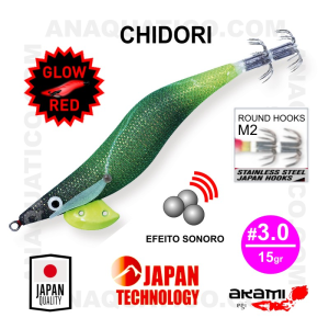 CHIDORI AKAMI 3.0/ 15GR - COR CHG