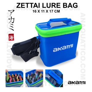BOLSA AKAMI ZETTAI LURE 16 X 11 X 17 CM
