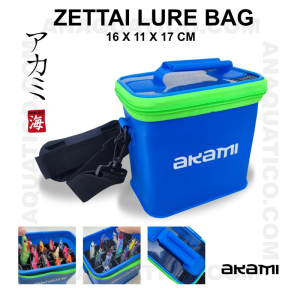 BOLSA  AKAMI ZETTAI LURE 16 X 11 X 17 CM