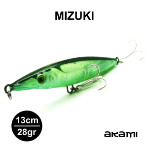 AMOSTRA AKAMI MIZUKI 13CM / 28GR TOP WATER DAMSEL