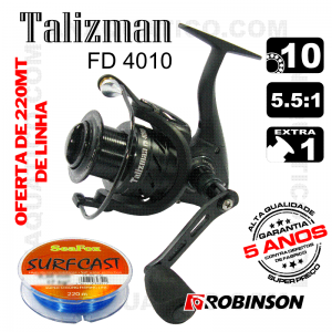 CARRETO ROBINSON TALIZMAN FD BB 9+1 / Drag 7Kg / R 5.5:1
