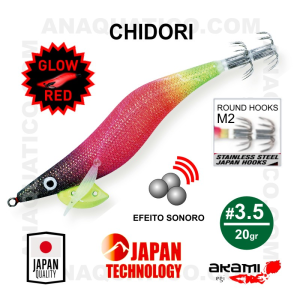 CHIDORI AKAMI 3.5/ 20GR - COR CHP