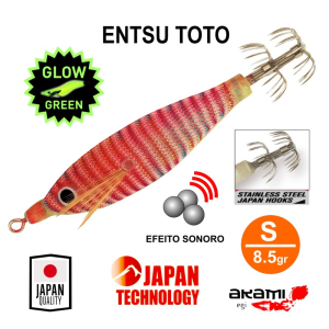 ENTSU TOTO AKAMI S - 7CM / 8.5GR  - COR ETP