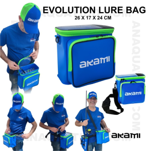 EVOLUTION LURE BAG BOLSA AKAMI PARA SPINNING 26 X 17 X 24 cm
