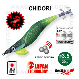 CHIDORI AKAMI 3.5/ 20GR - COR CHG