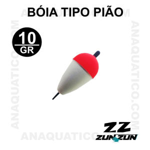 BÓIA PIÃO ZUN ZUN XF - 45x27 CM - 10 GR - 2 PCS