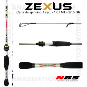 NBS ZEXUS X7 1 SEC. 1.61MT - 3/15GR - MEDIUM