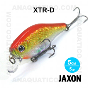 AMOSTRA SHALLOW CRANKBAIT XTR-D JAXON SLOW SINKING 5CM / 5GR - F