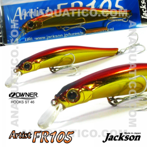 JACKSON ARTIS FR105 - 10.5CM / 15GR AFUNDA LENTO COR CGR