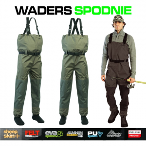 JAXON WADER SPODNIE XXL