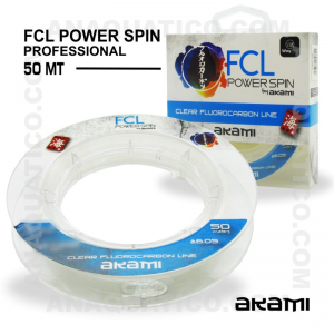 LINHA AKAMI FCL POWER SPIN PROFESSIONAL  0,260mm / 8.15kg / 50Mt